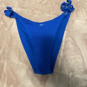 Royal blue medium bikini bottoms great condition